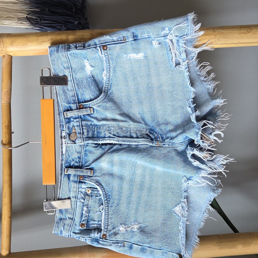 Agolde Boyfriend Denim Shorts